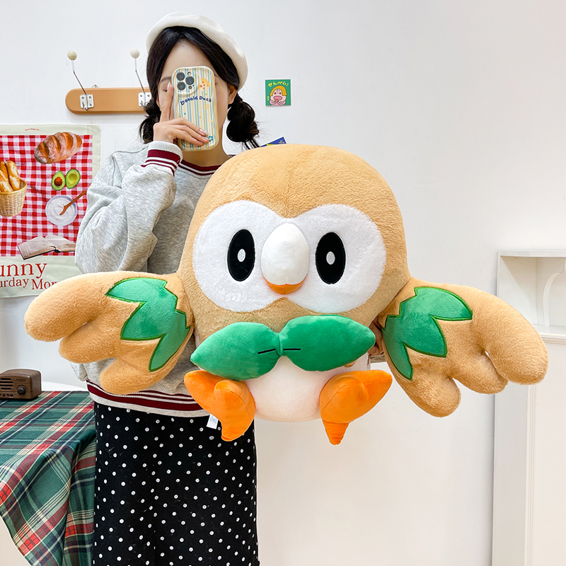 卡通木木枭毛绒玩具公仔大号抱枕周边可爱玩偶儿童生日礼物送男生