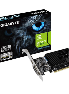 技嘉GeForce GT 730/GV-N730D5-2GL 刀卡 全新