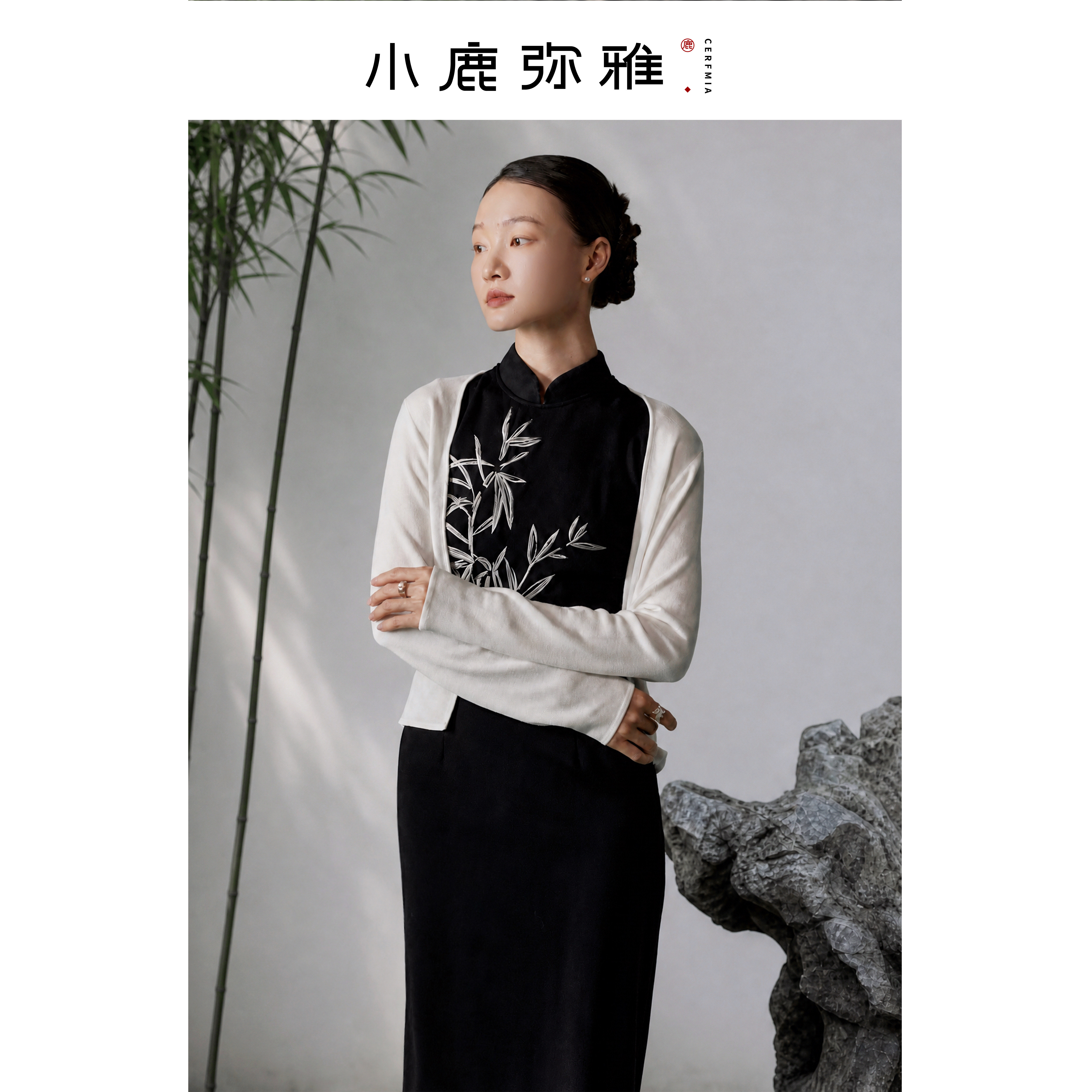小鹿弥雅基础轻薄外套长袖三色针织开衫春秋百搭