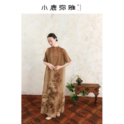 小鹿弥雅《醉花阴》连衣裙