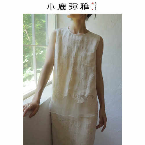 拼接套装小鹿弥雅桑蚕丝2024年夏