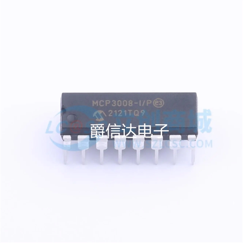 MCP3008-I/P 直插DIP16 SPI串行 16位 模数转换器 全新原装正品
