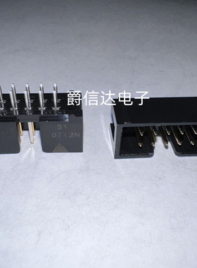 原装欧姆龙 10P简易牛角 XG4C-1031 DC3-10P直针 2.54间距 连接器