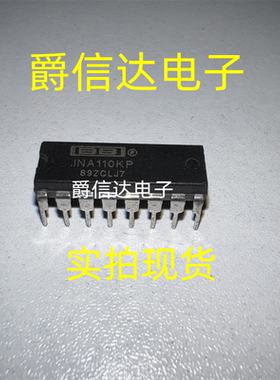 INA110KP DIP-16 原装进口 芯片IC 仪表运算放大器 现货供应