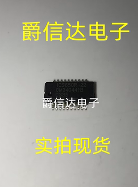 ICS650R-22 SSOP-20 全新原装 集成电路 IC芯片 现货供应