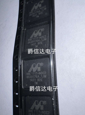88E1111-B2-NDC2I000 丝印88E1111-NDC2 以太网芯片QFN96 现货
