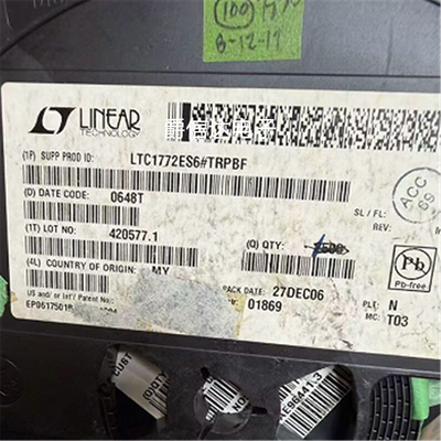 LTC1772ES6 丝印LTIM LTC1772ES6#TRPBF SOT23-6封装 现货 可直拍