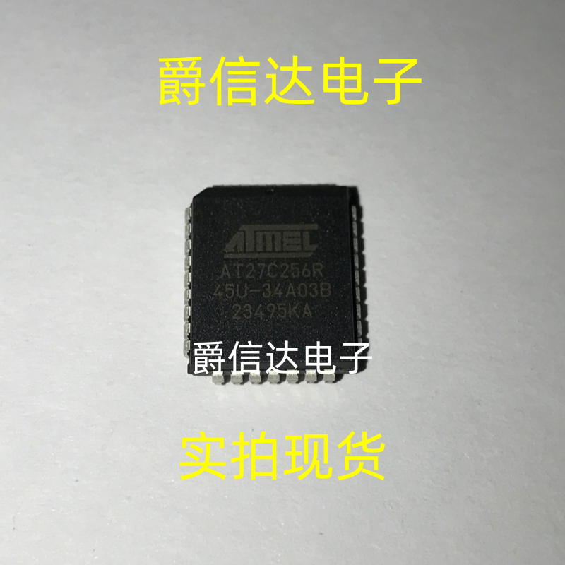 AT27C256R-45JU AT27C256R-45U PLCC-32全新原装 存储器芯片 现货