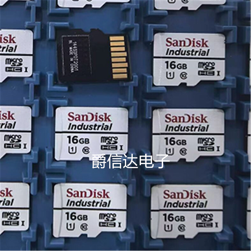 SDSDQAF3-016G-I全新原装正品 工业级SD卡8G 16G宽温TF高速存储卡