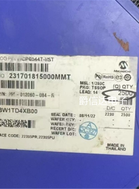 MCP6044T-I/ST TSSOP-14 全新原装 运算放大器 现货供应