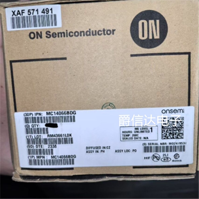 MC14066BDG MC14066BD 丝印14066BG SOIC-14 全新原装 现货供应