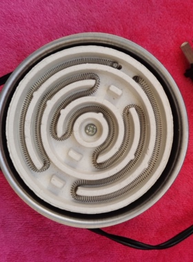 电炉不锈钢外壳白陶炉盘日用小电炉220V200W250W300W500W可以定制