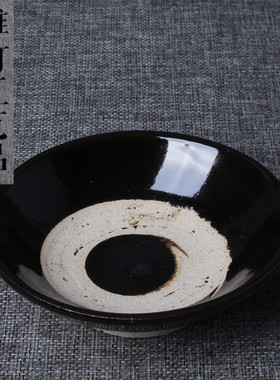 土碗黑色仿古土酒碗水浒传道具酒碗影视剧电视剧电影道具碗包邮