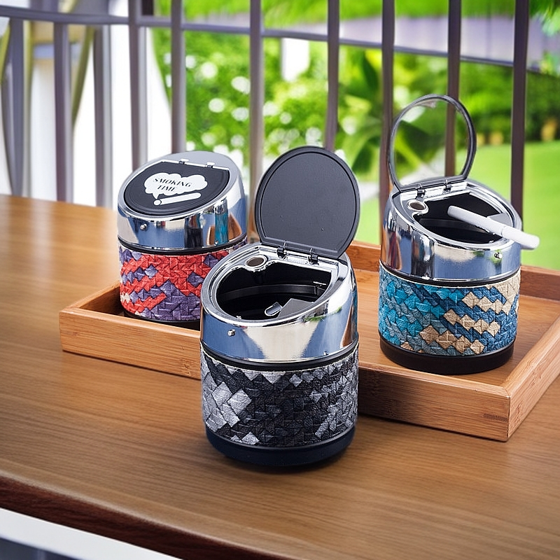 创意个性防飞灰烟灰缸