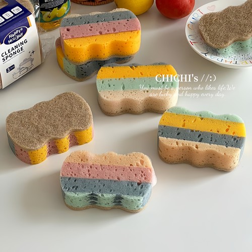 双面可爱洗碗木浆吸水ins风家用