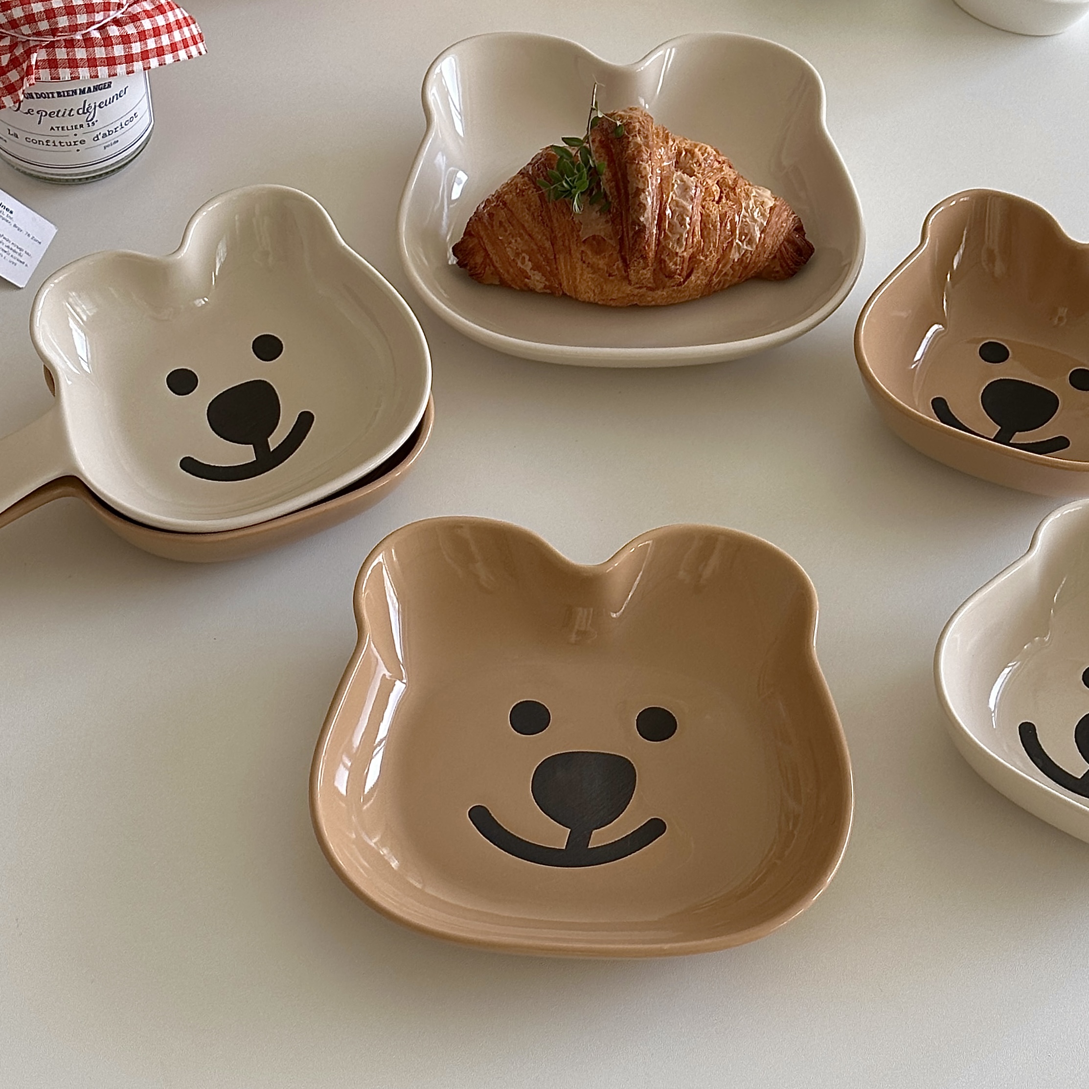 ins风可爱小熊仔蘸料碟