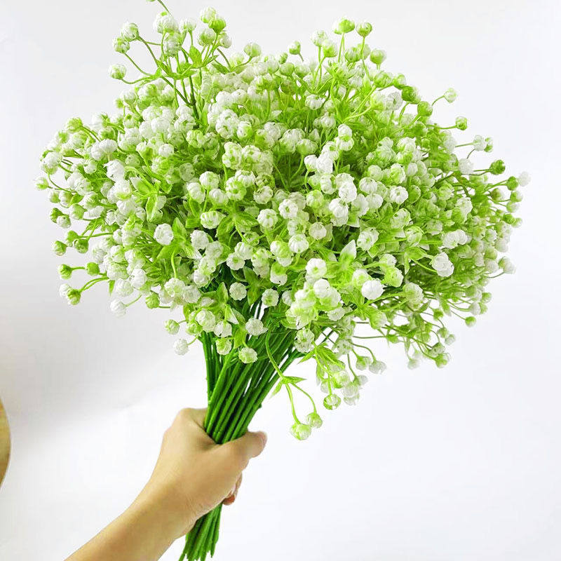 满天星假花仿真花高档装饰花束客厅摆件手捧花塑料花卉拍照道具,家居饰品,仿真花/假花,淘宝优惠券,粉丝福利购,淘宝优惠卷