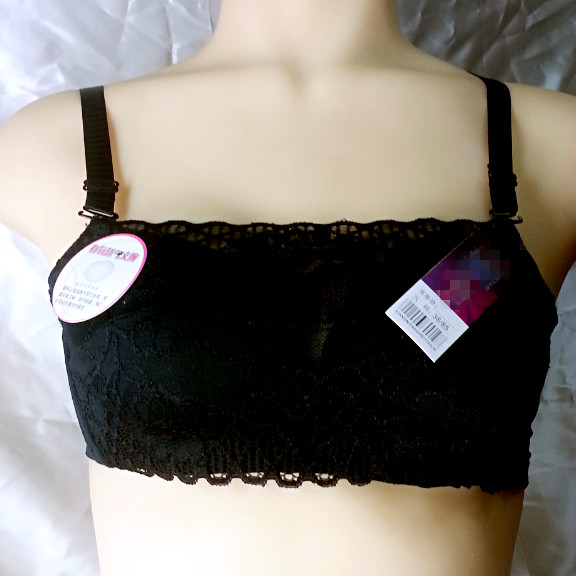 防走光抹胸式软钢圈聚拢学生内衣