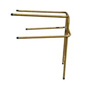 婴儿手推车护栏加高防护围栏竹藤推车配件可站立加高扶手防摔护栏