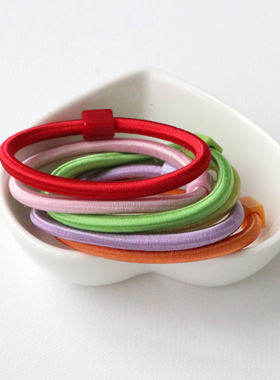 韩国进口AngelRena发绳 基础头绳 发饰替换皮筋简约扎马尾头饰新