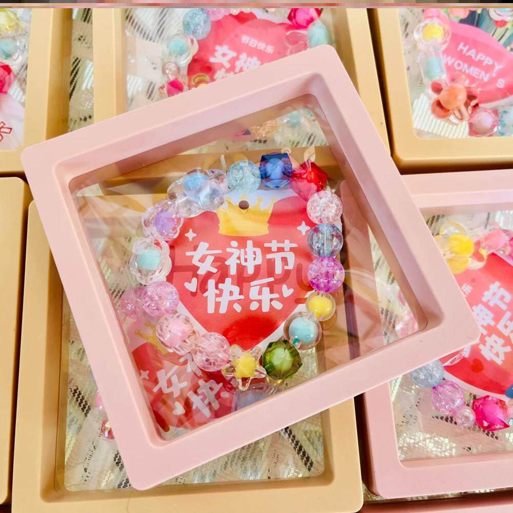 幼儿园母亲女神节手链串珠diy手工串珠/穿珠/首饰
