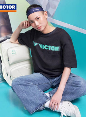 VICTOR/威克多胜利戴资颖羽毛球运动速干休闲T恤短袖T-50005TTY
