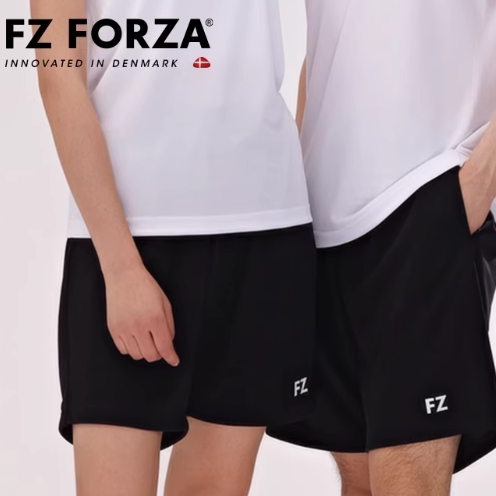 FZ FORZA羽毛球服透气轻薄中性款针织运动短裤R-40211 R-35202