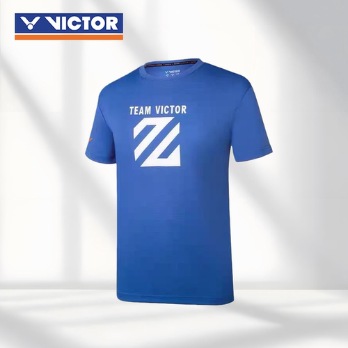 VICTOR威克多胜利速干透气羽毛球服短袖上衣运动训练服T恤LZJ301F
