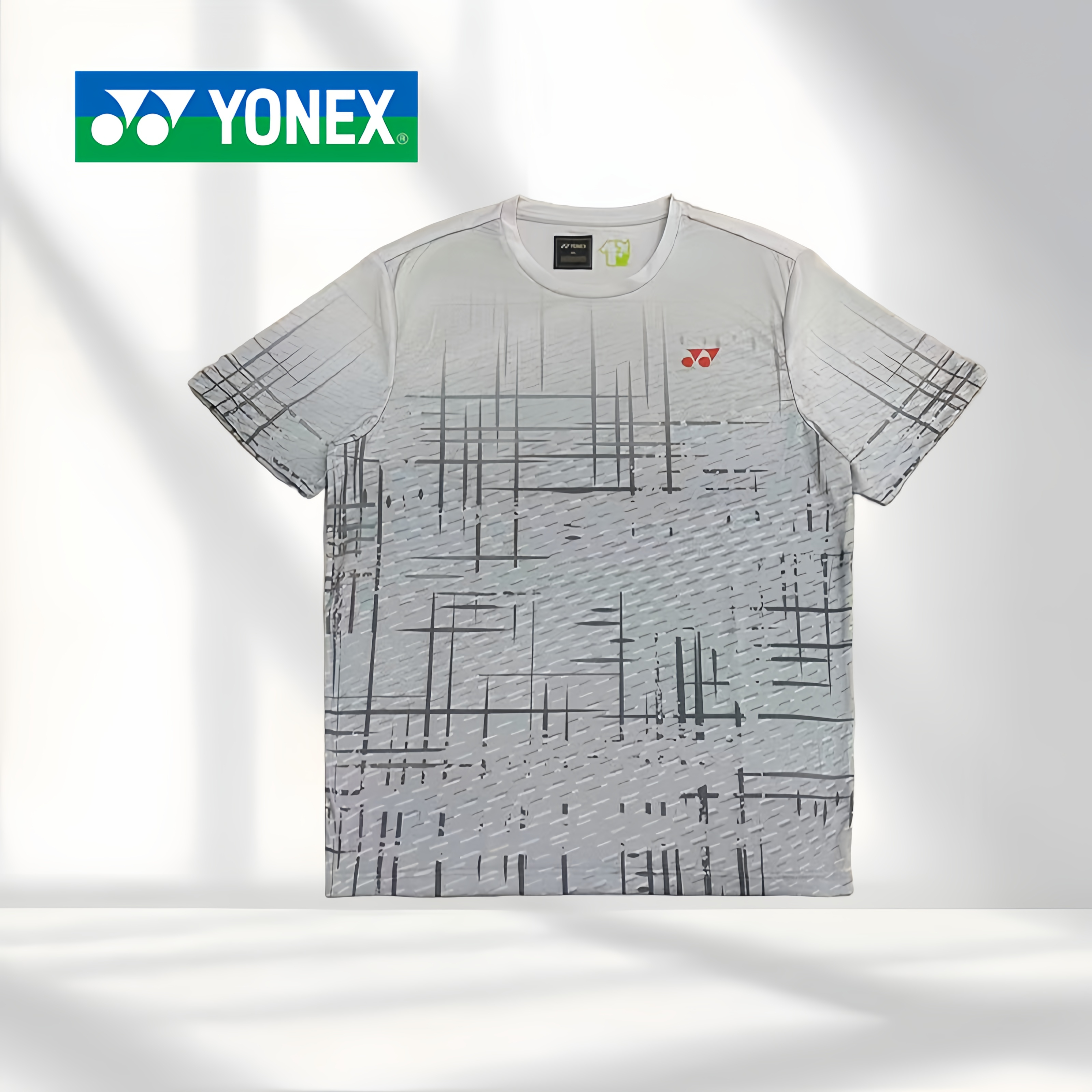 YONEX/尤尼克斯羽毛球服比赛训练文化衫yy速干透气短袖T恤-2968