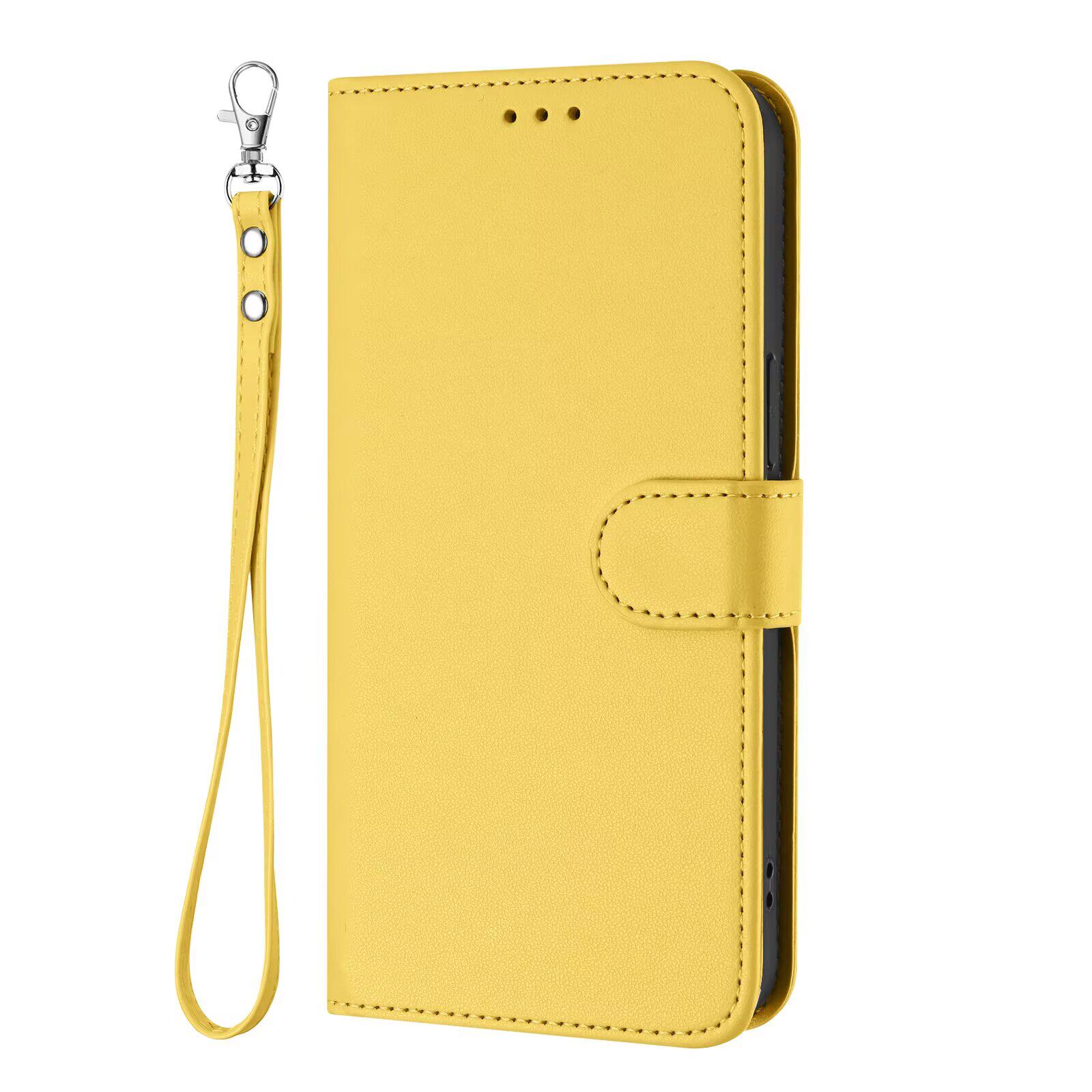 出口日本皮纹纯色适用iPhone17promax/air/16e/13/12/11简约苹果16e翻盖手机壳15plus保护14pro皮套78插卡min