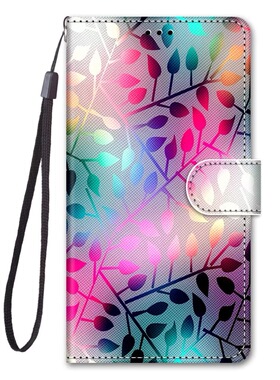 半透玻璃适用Galaxy A55/A35/A25/A15 5G三星A13/A23/A33/A53翻盖手机壳A12/A22/A32/A42/A52电话皮套A14/A54