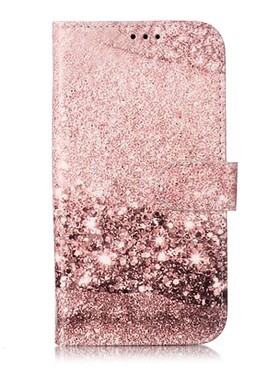玫瑰金大理石适用iphone17pro/15plus/14/11/12/13promax苹果16e翻盖手机壳XR/XS掀盖78保护电话皮套se2/se3