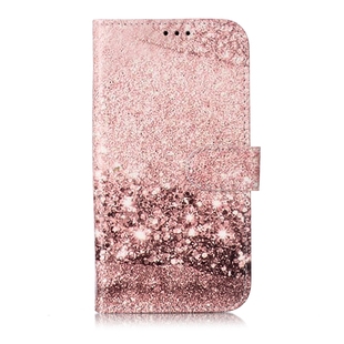 玫瑰金大理石适用iphone18promax/air/16手机壳苹果17e翻盖15/11/13保护皮套14电话壳12mini插卡8p防摔帆盖XR