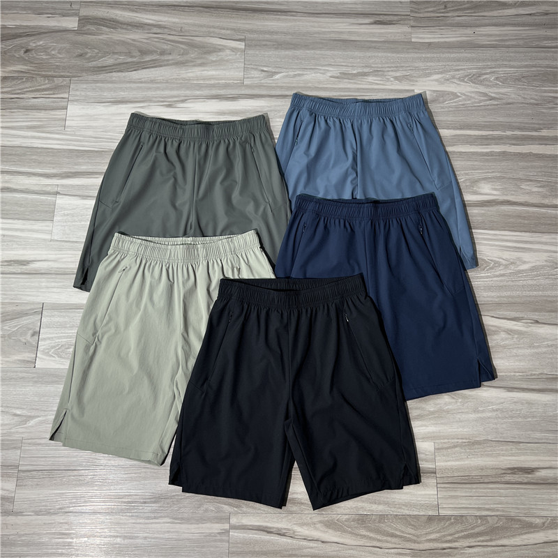 外贸男装尾货立体剪裁3M反光夏季跑步健身运动篮球速干裤美式短裤