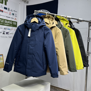 山系户外！石墨烯热反射 加厚保暖棉服男女情侣登山服连帽冲锋衣