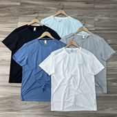 平替款 T恤轻量化速干衣 丝滑垂顺透气激光冲孔运动户外圆领短袖