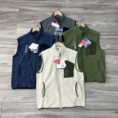 外穿内搭中间层抓绒软壳衣背心