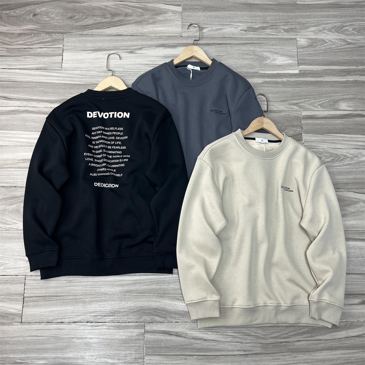 设计师合作限定款宽松圆领卫衣