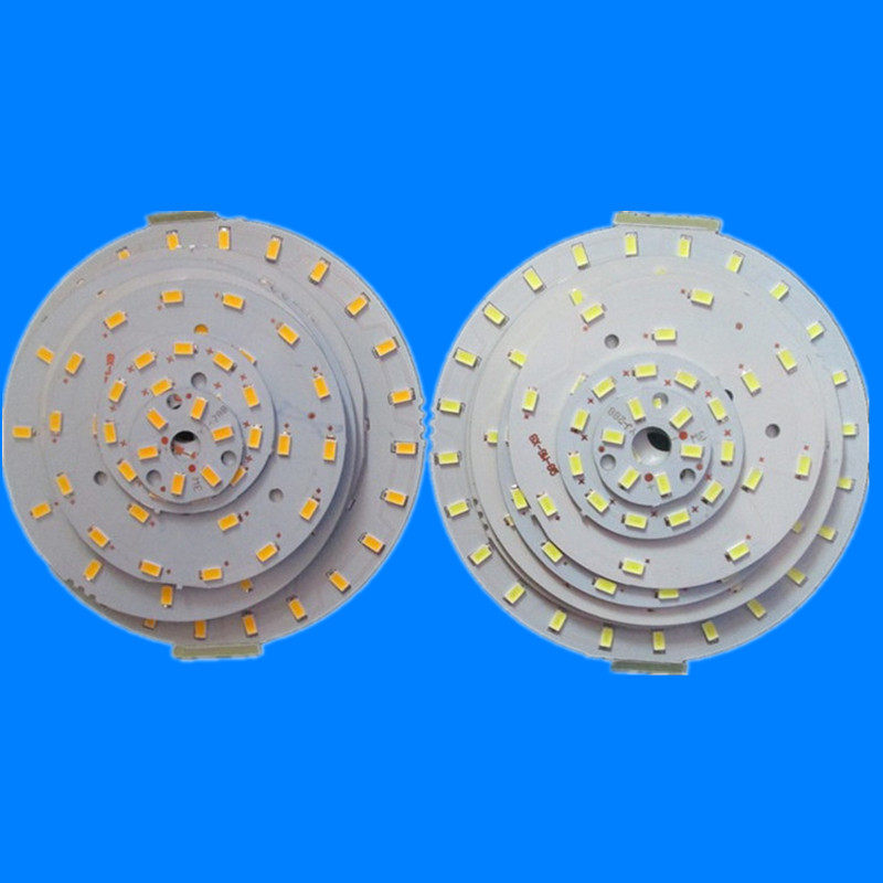 高亮led5730改造灯板 圆形3w5w7w 筒灯吸顶灯天花水晶灯贴片灯板