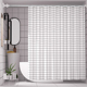 卫生间防水帘挡水浴帘布浴室免打孔帘子套装 洗澡遮挡不透保暖挂帘
