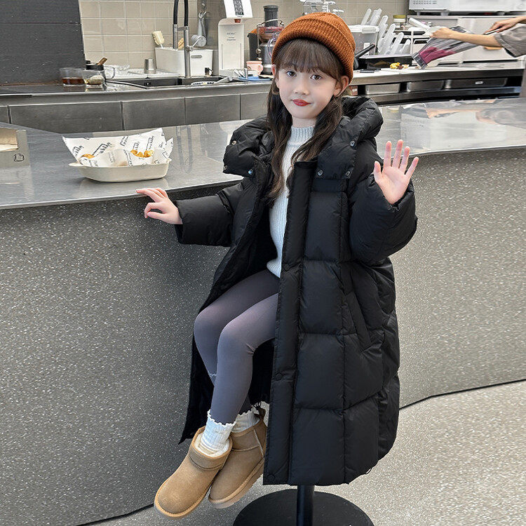 女童超好看棉袄冬季长款棉服