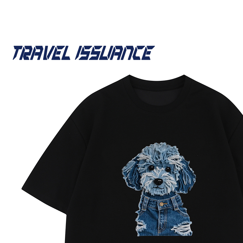 个性趣味印花宽松夏季短袖T恤