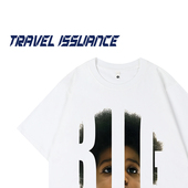 TRAVEL T恤 高街复古小众潮牌男女宽松圆领短袖 ISSUANCE 有个梦想