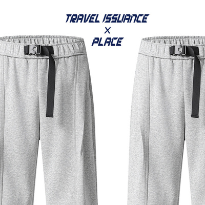 复古宽松百搭运动休闲卫裤