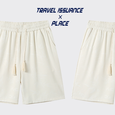 复古小众个性高级感宽松阔腿短裤