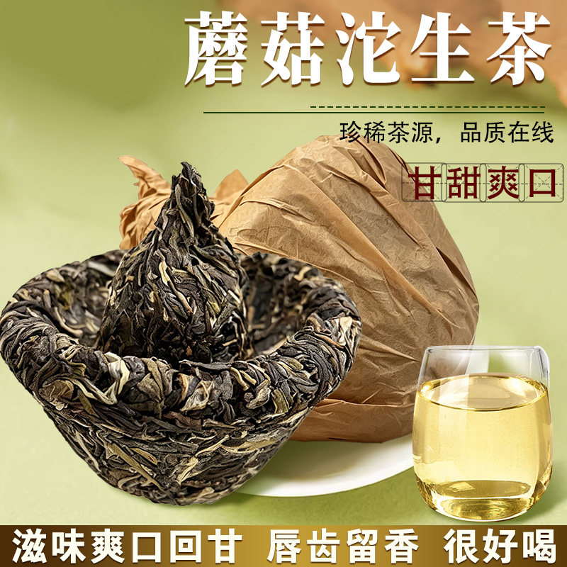 2026年新茶小紧茶《勐海古树蘑菇沱》古树普洱茶生茶沱250g茶叶沱
