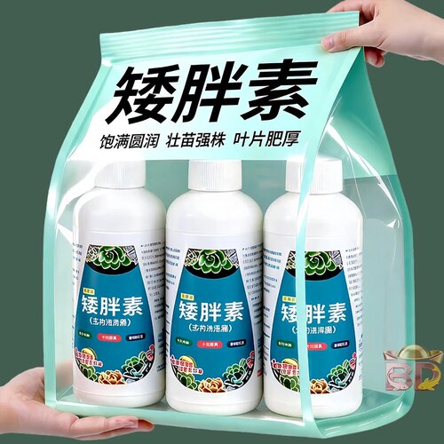 矮胖剂植物矮胖素菊花通用花多肉果树蔬菜花卉强效增胖素科学配方