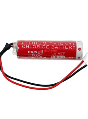 MAXELL ER6C AA 3.6V F2-40BL 三菱PLC锂电池FX1N/FX2N编程器电池