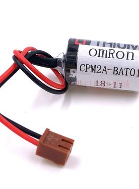 原装欧姆龙OMRON CPM2A-BAT01 3.6V CPM2A/CQM1H PLC锂电池 ER3V