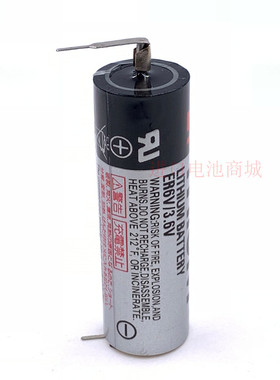 Toshiba东芝 JARCR-XIS01 ER6V(AA 3.6V )V2PN 带焊脚 PLC电池